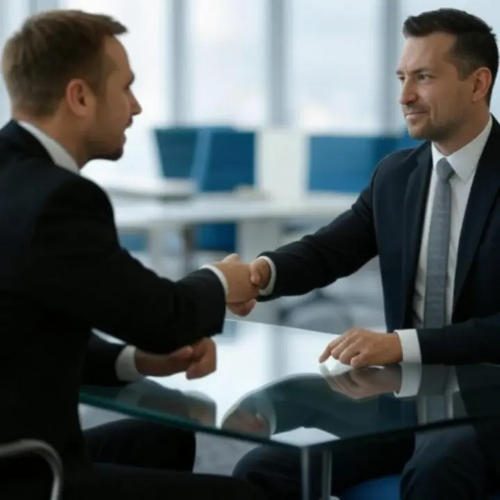 Profesjonalne spotkanie biznesowe inwestorów i przedsiębiorców