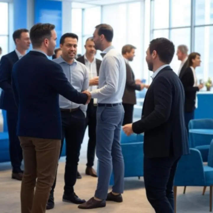 Networking biznesowy podczas wydarzenia PolishBiznetwork